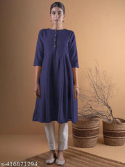 PE JOYA SOLID GOWN KURTI
