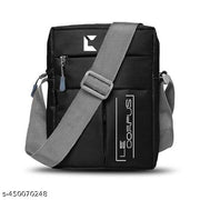 Nylon Sling Bag for Men and Women for travel with inner Pocket and Adjustable Strap, Utility Storage Side bag