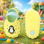 FASMANIA Penguin Kids Clogs for Boys & Girls | Soft Sole Lightweight Baby Slippers