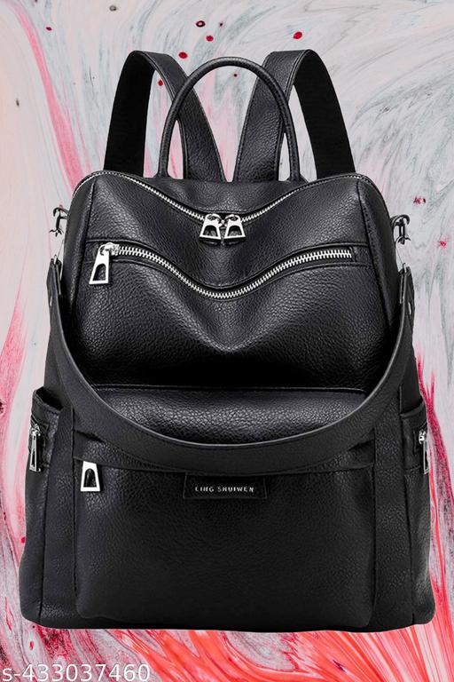 MomsyStore Leather Backpacks For Women And Girls