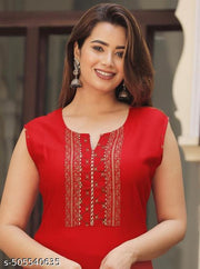 Trendy Sleeveless Kurti For Women