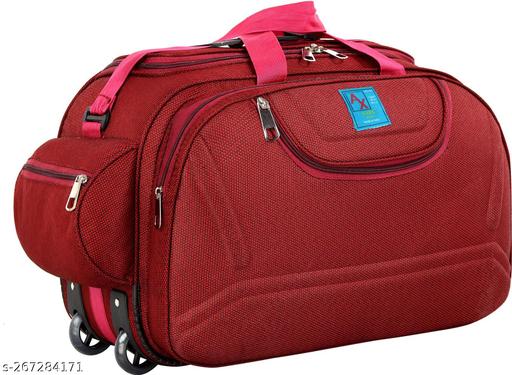 60ltr Strolley Duffel Bag Travel Duffel Luggage Heavy Duty Bag For Men & Women