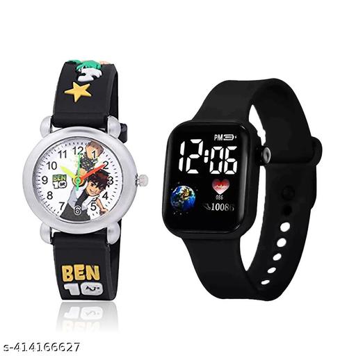 Stylish Trendy Kids, Boys and Girls latest Ben 10 watch