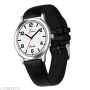 Jainx White Dial Analog Wrist Watch for Men