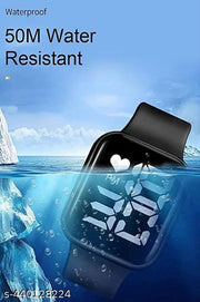 WATER PROOF LED Display Fashionable Children Kids Digital Watches Waterproof Sports Square Electronic Led Watch for Kids, Boy & Baby Girls-Digital Watch for Kids