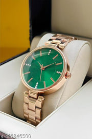 "Analog Women's Watch Stainless Steel Dial Wrist Watches for Women Stylish Belt Ladies Watch - Water Resistant Watches for Girls"