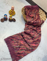 Georgette Printed Saree (With Lace Border)