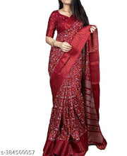 Trending Dola Silk Jacquard Sequins border Worli printed saree