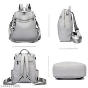 Muchova Medium Size College Bag For Girls Premium Bag And Purse For Women Stylish Crossbody Bag (Back Pack For Girl Fashion Bag for Women Stylish Latest Women Backpack)