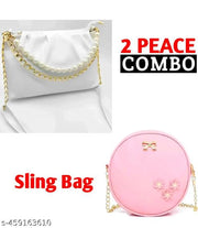 Woman and  girl selling  bags party wear sling bag for mekup barthday party