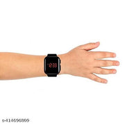 Selling And Hot Demand Smart And Digital Sqare Led WAtch For Kids And Boys  2Pcs