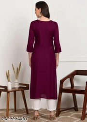 Women Georgette Printed Front Slit Kurta |Lace border/ dresses For Women | Party wear dresses| Gown for women | Long Gown for women | Ladies Gown \Anarkali Kurtis\Rayon Kurtis\Cotton Kurtis\Rayon Kurta Sets