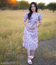 Women Fashion Kajukatri Cotton Kurti For Women