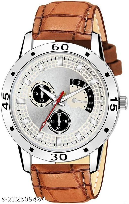 BOLUN New Diamond Cut Glass Leather belt watch Analog Watch