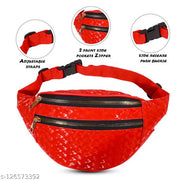 AT FASHION Stylish Waist Bag Golden Chain (ALW)