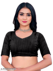 two tone Georgette Purple  Saree with blouse