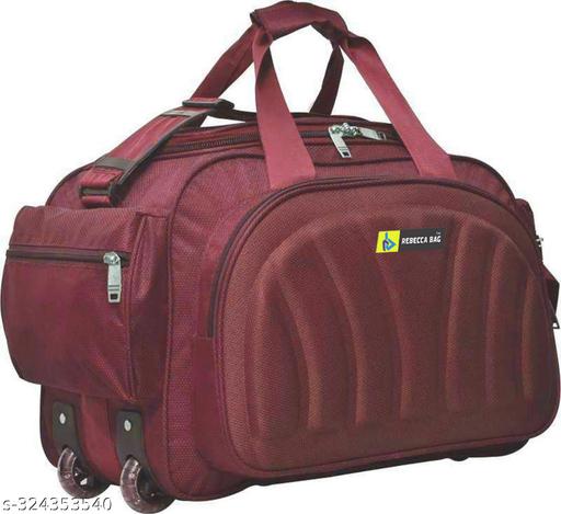 Rebecca luggage duffel trolley travel bag