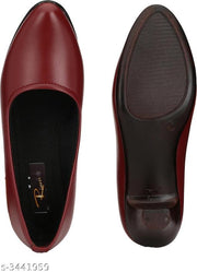 Attractive Women's Maroon Heels