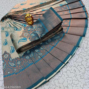 Banarasi Banarasi Silk  Jacquard Saree With Blouse