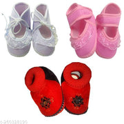 SUMAN TRADER BABY SHOES & SANDLES AND Baby Boy's and Baby Girl's Canvas Shoes with Anti-Slip Sole First Walking Shoes Kid's Fancy Winter Infant Bootie Baby Shoes for Boys & Girls