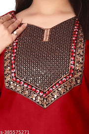 stylelist kurti with embraidered work