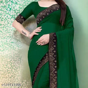 PIRAMID Georgeette HOTFIX Work SAREE | Sarees | georgette sarees | party wear saree | saree black | saree new collection | Fashionable Sarees | Sparrow Fashionable Sarees | Abhisarika Fabulous Sarees |