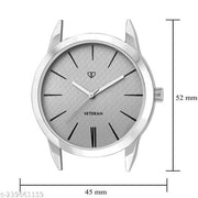 Walrus Polo Series Grey Dial Metallic Wristwatch