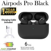 TWS Airpod Black, Airpod Pro, Wired Headphone, Wired Earphone, True Wireless Bluetooth Headphone, True Wireless Bluetooth Earphones, Compatible for all Smartphones