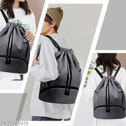 Alyan Sports Drawstring Bag Backpack for Men Women - Basketball Bag Gym Backpack Dedicated Shoe Compartment | Waterproof Large Space Gym Bag