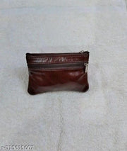 Batwa Women's Genuine Leather Small Hand Purse, Hand Coin Purse for Ladies Size (L5x3.50 H) Bombay Sheep Leather,Dark Brown