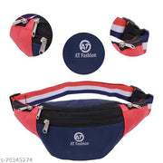 AT FASHION Men,Women Waist Bag/Kamar Pouch With Havy Red Belt (R0505)