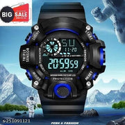 Digital Sports Watch, Silicone Strap, Multi-Function, Waterproof & Shockproof Wrist Watch for Men & Boys-boys watch for men's watch,Sports Watch,Analog Watch,watch for kids,Digital Watch,under 199\-watch,unixes watch,watch for kids