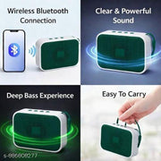 DPM Bluetooth Speaker with Mic, High Bass Output, RGB Lighting, USB TF Support