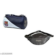 Gym bag and waist bag combo