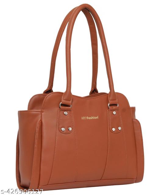 NY Fashion Women Tan Handbag