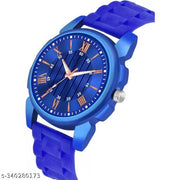 HRV Kacho Copper Roman Blue Pu Men Watch