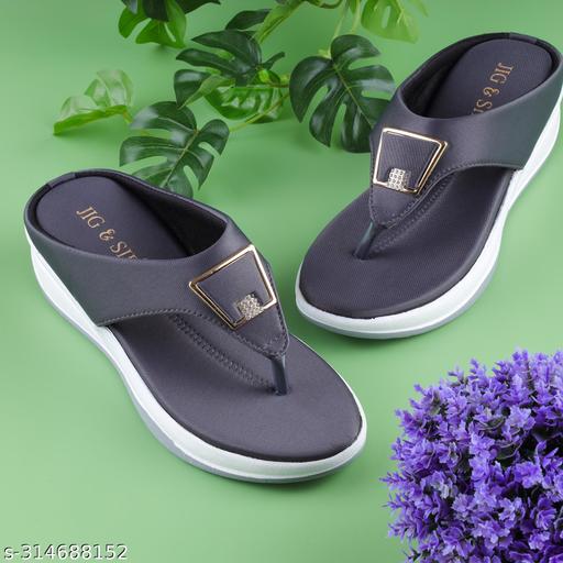 Attractive Graceful Women Wedges