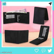 Men casual Designer artifical Leather for man black