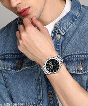 hmte HM-2222 Day&Date Series Analog Watch - For Men ()