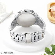 Stylish Men Analog Watch | Stainless Steel Strap | Party & Daily Wear