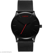 Lorenz Slim Black Analog Watch for Men MK-1048A