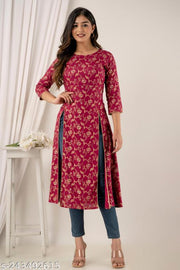 Designer Frontslit kurti For Women