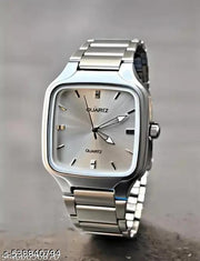 Stylish analog watch for men and boys in chain