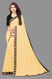 Gucci New Treanding Plain Georgette Saree For Partywear