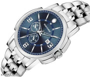 Date Function Stainless Steel Analog Watch for Men