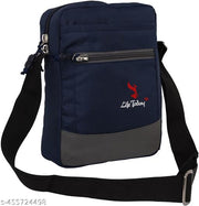 Stylish Nylon Sling Cross Body Travel Office Business Messenger Bag for Men Women