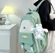 Large 40 L Laptop Backpack Casual unisex Backpack school college laptop travel bag office bag  (Green)