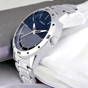 Lorenz MK-1046A Blue-Grey Stainless Steel Analog Watch for Men