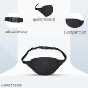 KRISHI Trainer Waist Bag Stylish and Functional Waist Bags for Men and Women Waterproof, Nylon Trainer Waist Bag with Adjustble Waist Belt Travel Waist Pouch