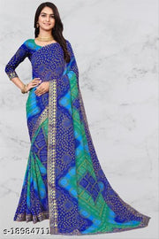 Elegant Georgette Saree